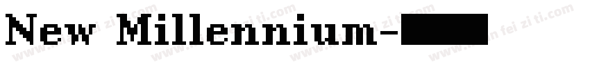 New Millennium字体转换
